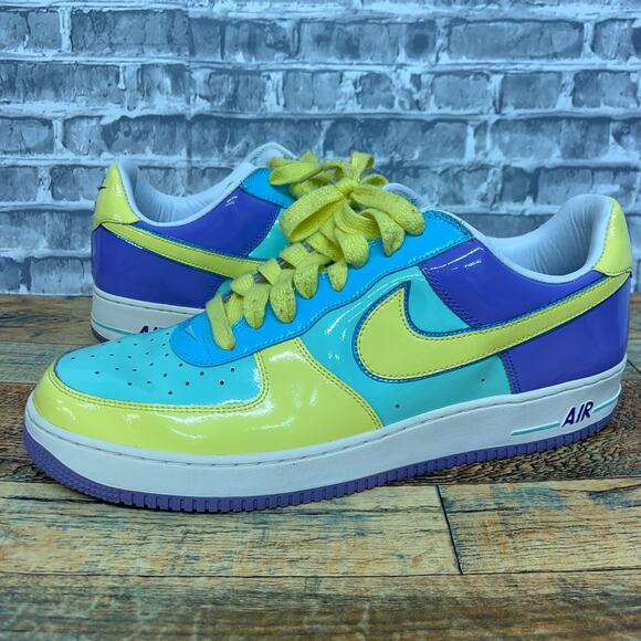 Nike Other - Nike Air Force 1 Premium Easter Egg 2006 Medium Mint 312945-371 Mens Size 15